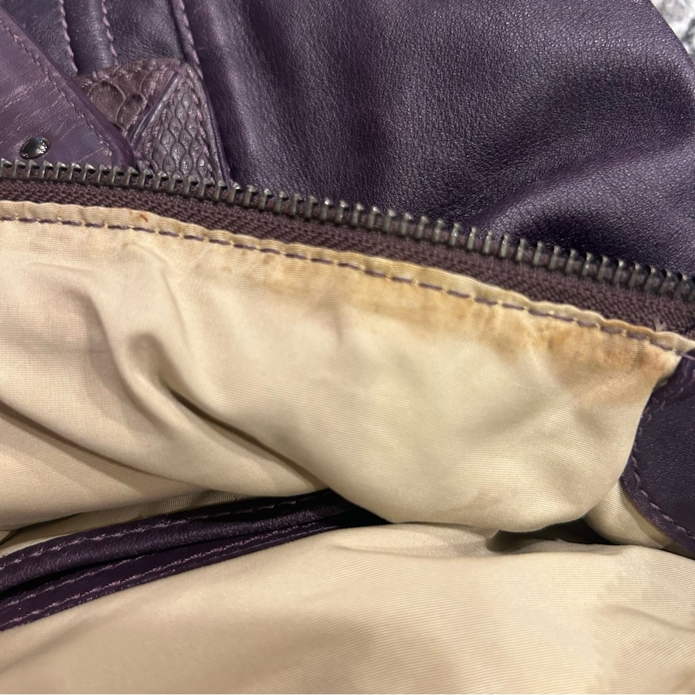Cole haan purple handbag - Picture 4 of 11